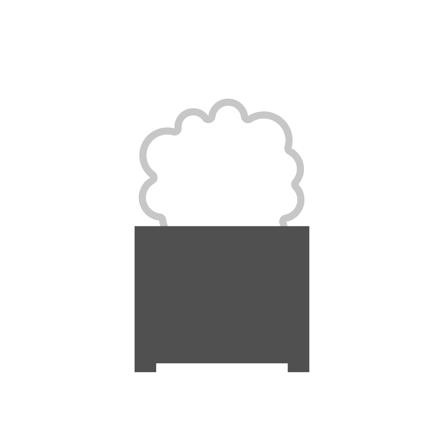  Corten steel planter