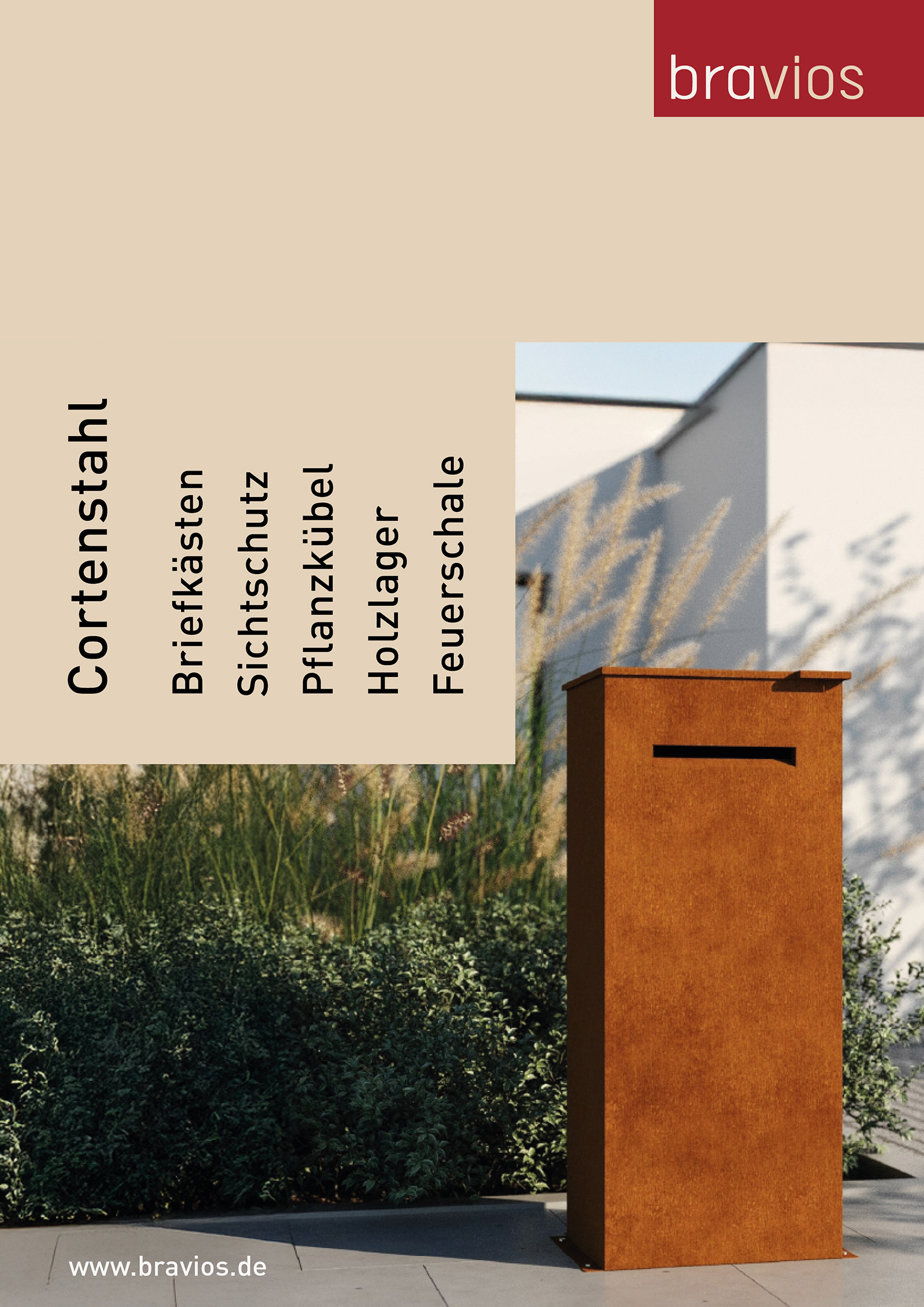 Bravios Mülltonnenboxen Katalog