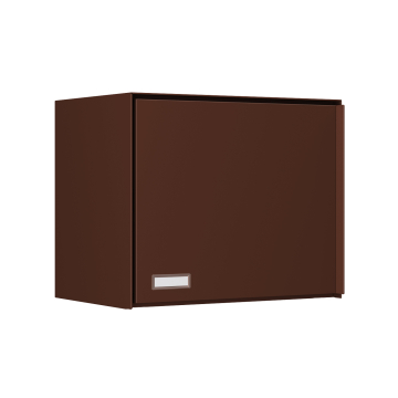 Oslo Brown Mailbox with Parcel Compartment