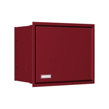 Stockholm In-Wall Mailbox in Red