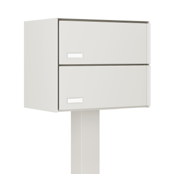 Copenhagen Mailbox System for Two, White