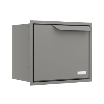 Eindhoven In-Wall Mailbox, Gray