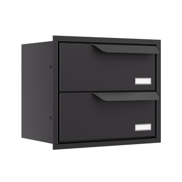Eindhoven for Two Built-in Mailbox in Black
