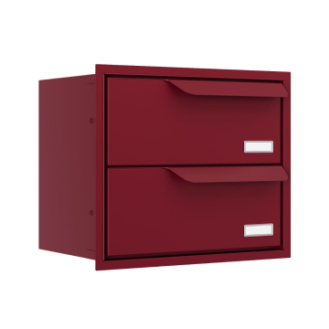 Eindhoven for Two Built-In Mailbox in Red