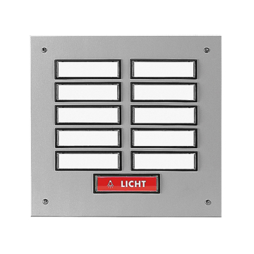 Apartment Building Entrance Panel ETA 856 with Doorbell for 10 Units