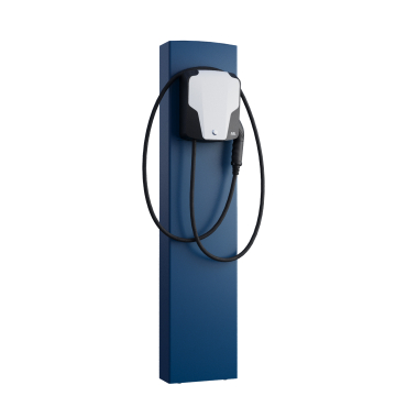 ABL Wallbox Stand, EnergizeStand with Ground Anchor, Blue
