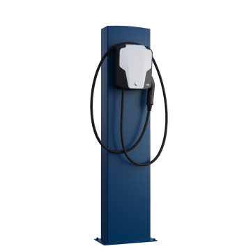 ABL Wallbox Stand EnergizeStand with Base Plate Blue