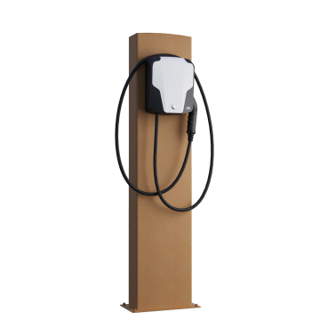 ABL Wallbox Stand EnergizeStand with Base Plate, Rust