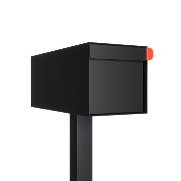 American Style Mailbox - Black