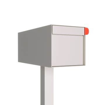 American mailbox white