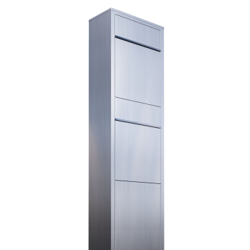 Big Box for Two Stainless Steel Mailbox System