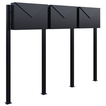 Letterbox System "Letter for Three" Black