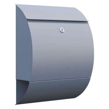Sunshine Gray Metallic Mailbox