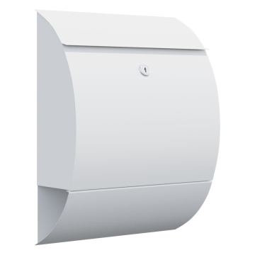 Sunshine White Mailbox