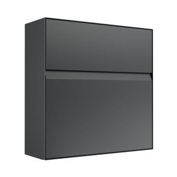 Valencia Mailbox in Anthracite