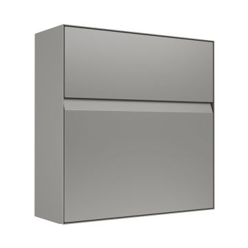 Valencia Mailbox in Metallic Gray