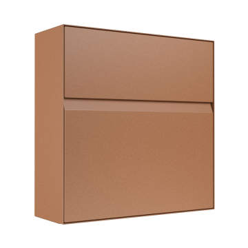 Valencia Mailbox in Rust Finish