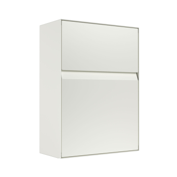 Leon Mailbox in White