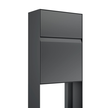 Leon Freestanding Mailbox - Anthracite