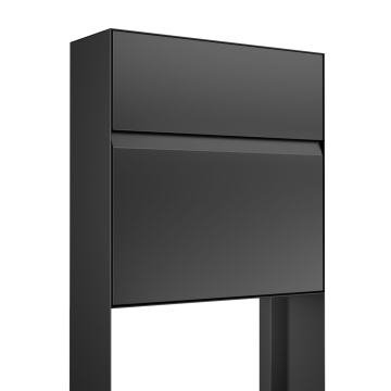 Valencia Freestanding Mailbox - Black