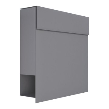 Manhattan Gray Metallic Mailbox
