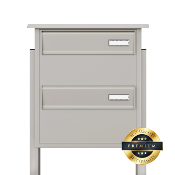 Tesoro for Two Mailbox System in White