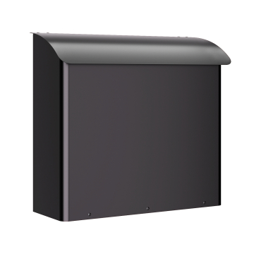 Fortress Black Mailbox
