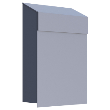 Mailbox Baby Box Gray Metallic