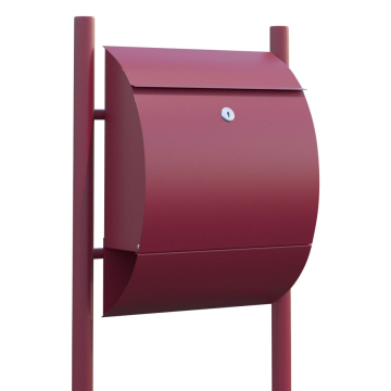 Freestanding Mailbox Sunshine Red