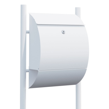 Freestanding Mailbox Sunshine White
