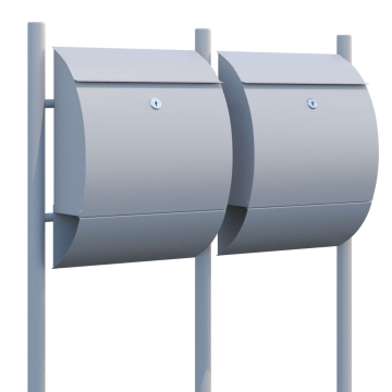 Sunshine for Two Mailbox System, Metallic Gray