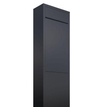 Freestanding Mailbox Big Box Black