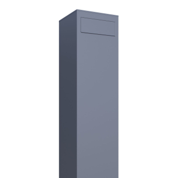 Monolith Mailbox, Metallic Gray