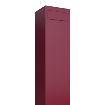 Monolith Freestanding Mailbox Red