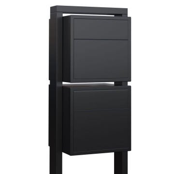 Soprano for Two Mailbox System, Black