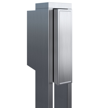 Freestanding Mailbox Flag Stainless Steel