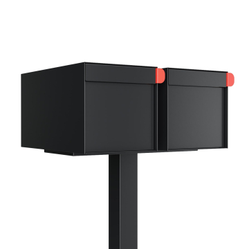 Big Americano for Two Black Mailbox