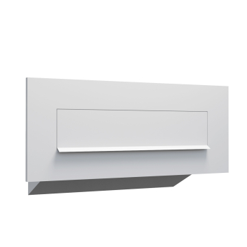 Nova Through-the-Wall Mailbox in White