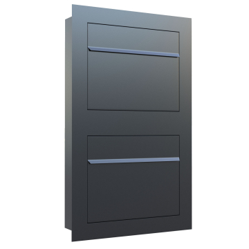 Sora for Two Built-In Mailbox, Black
