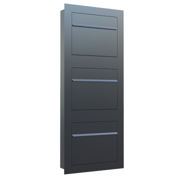 Sora for Three Built-in Mailbox in Black