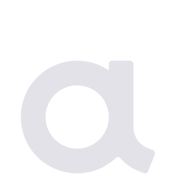 Self-adhesive house number "a" - 3 inches in white