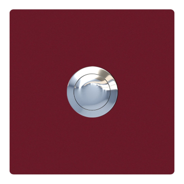 Doorbell Square Red