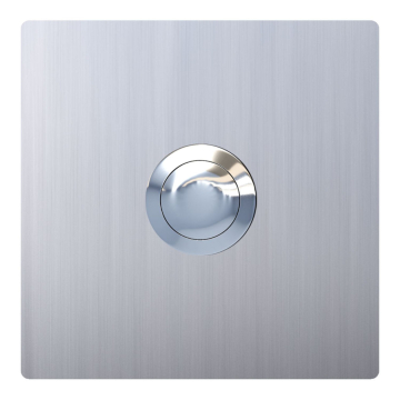 Square Stainless Steel Doorbell