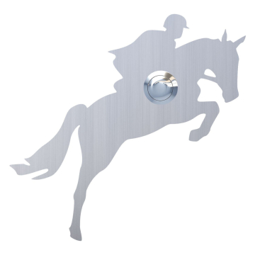 Doorbell spring horse stainless steel