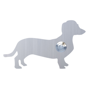 Dog doorbell "Charly" stainless steel