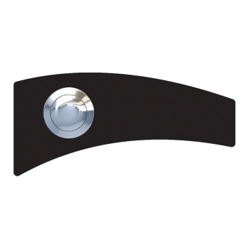 Square Black Doorbell