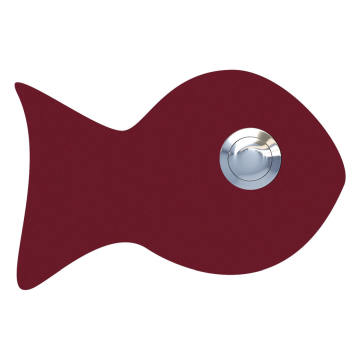 Doorbell Fish Red
