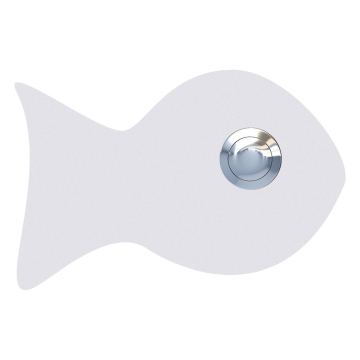 Doorbell Fish White