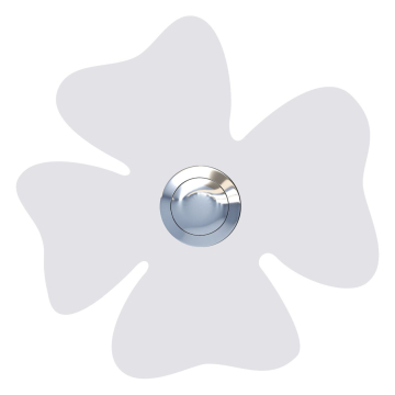 Doorbell Shamrock White
