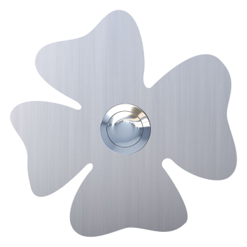 Cloverleaf Doorbell - Stainless Steel